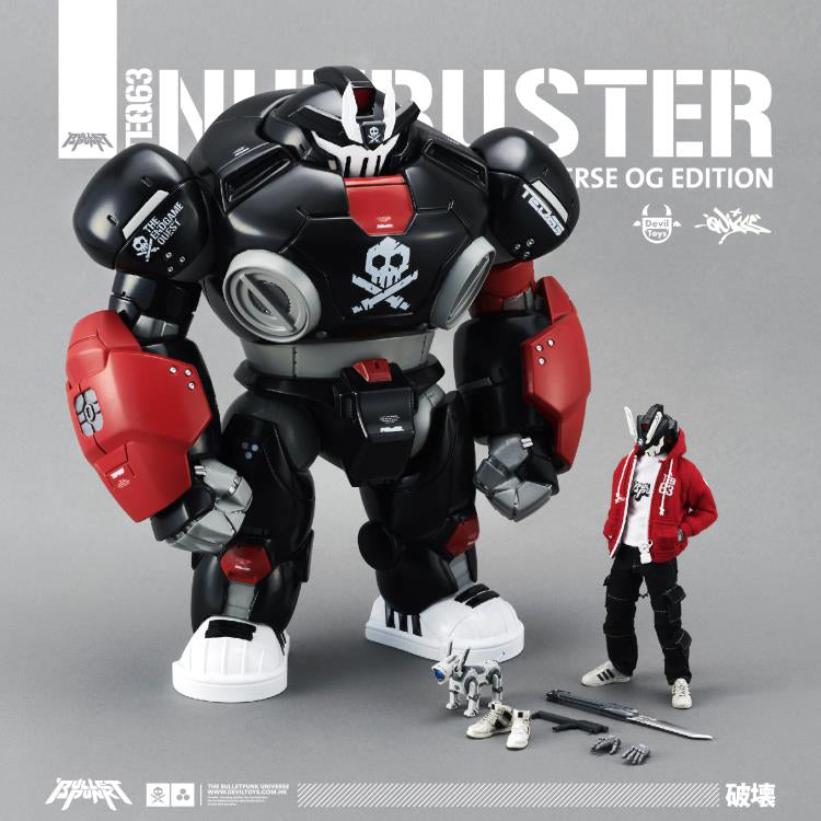 Bulletpunk TEQ63 Nutbuster Mecha Suit and Pilot 1/12 Scale Figure Two-Pack