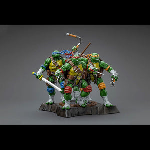 TEENAGE MUTANT NINJA TURTLES - 1/18 SCALE ACTION FIGURES SET (OF 4) BY JOYTOY