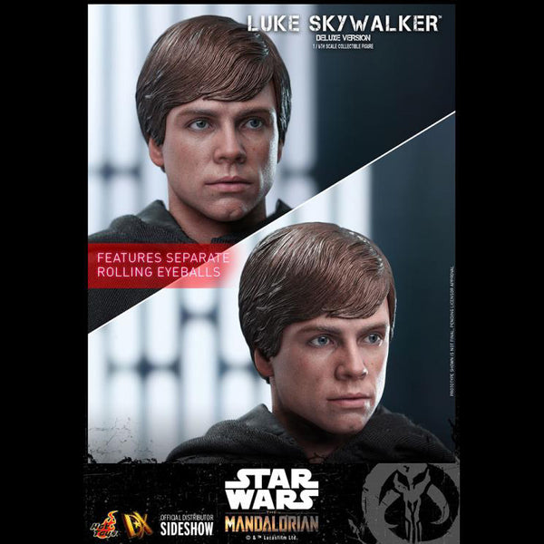 The Mandalorian DX23 Luke Skywalker Jedi Knight with Grogu Deluxe 1/6th Scale Collectible Figure Set