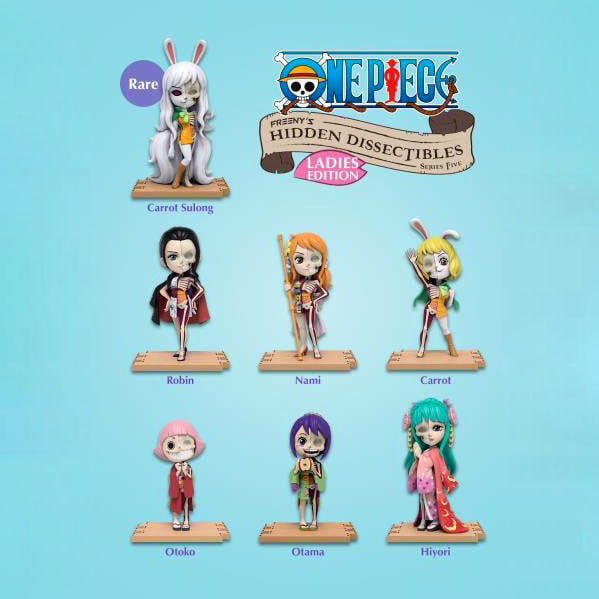 One Piece Freeny's Hidden Dissectibles Funboxx Ladies Edition Random Figures