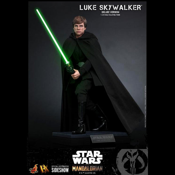 The Mandalorian DX23 Luke Skywalker Jedi Knight with Grogu Deluxe 1/6th Scale Collectible Figure Set