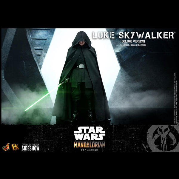 The Mandalorian DX23 Luke Skywalker Jedi Knight with Grogu Deluxe 1/6th Scale Collectible Figure Set