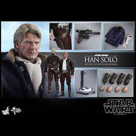 Hot Toys MMS 374 Star Wars : TFA – Han Solo – Hot Toys ( opened item )