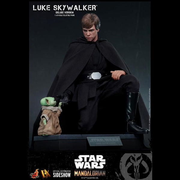 The Mandalorian DX23 Luke Skywalker Jedi Knight with Grogu Deluxe 1/6th Scale Collectible Figure Set