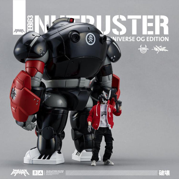 Bulletpunk TEQ63 Nutbuster Mecha Suit and Pilot 1/12 Scale Figure Two-Pack