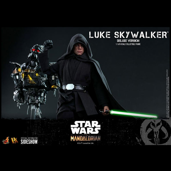 The Mandalorian DX23 Luke Skywalker Jedi Knight with Grogu Deluxe 1/6th Scale Collectible Figure Set