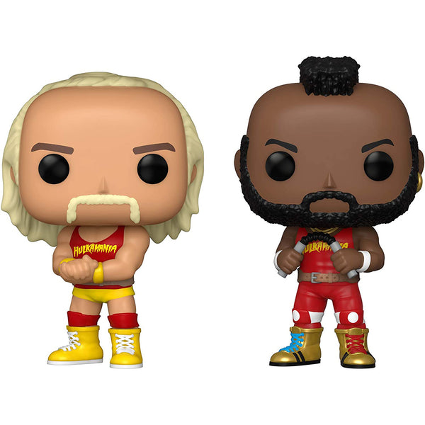 Funko Pop! WWE - Hulk Hogan & Mr. T, Hulkamania 2 Pack, Amazon Exclusive