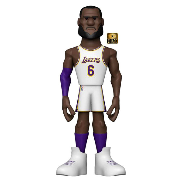 NBA: Lakers Gold LeBron James 5-Inch Premium Vinyl Figure (Chase)