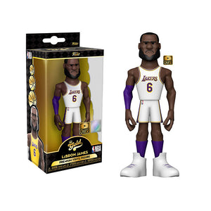 NBA: Lakers Gold LeBron James 5-Inch Premium Vinyl Figure (Chase)